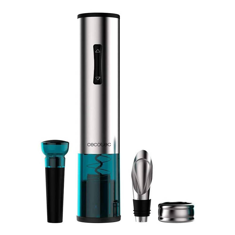 Saca-Rolhas Elétrico CECOTEC InstantCork 1000 Gourmet (Aço inoxidável - Inox/Azul) — miniatura 2