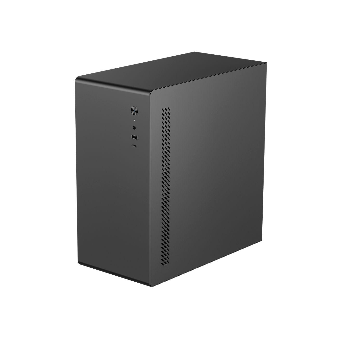 Caixa de Computador COOLBOX M640C (Micro ATX, Mini-ITX - Torre Micro-ATX - Aço SPCC 0,6 mm e SGCC 0,4 mm - Preto) — miniatura 3