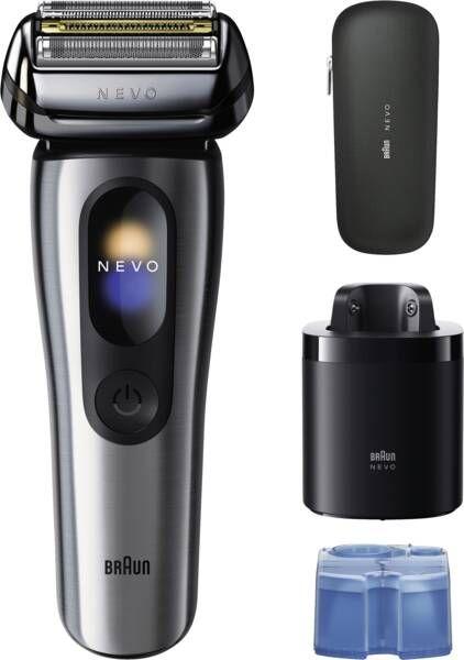 Máquina de Barbear BRAUN NEVO 917667 (Aço - Prateado)