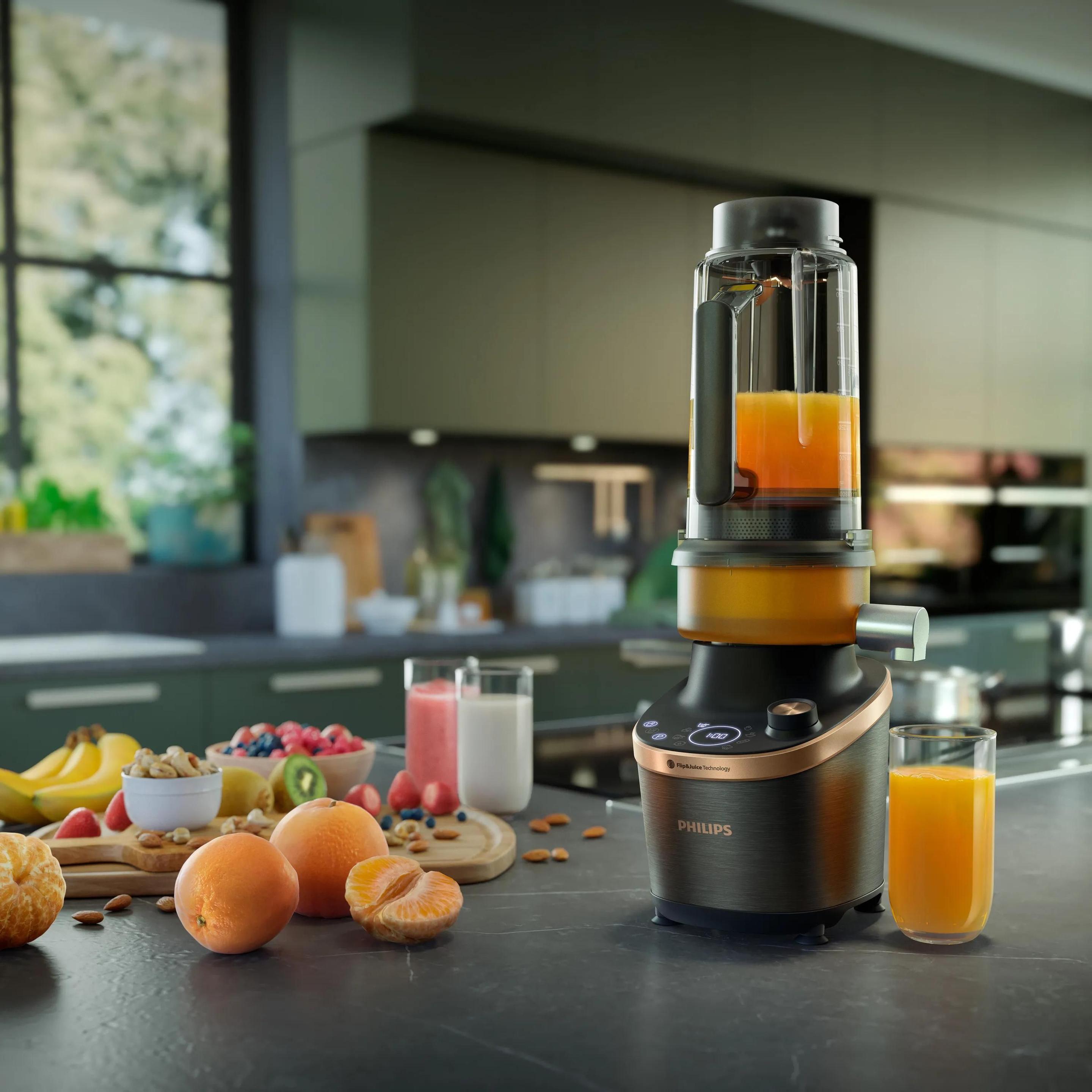 Liquidificadora PHILIPS HR3770/10 (Liquidificador - 1500 W - 22000 RPM - Preto e Cobre) — miniatura 2