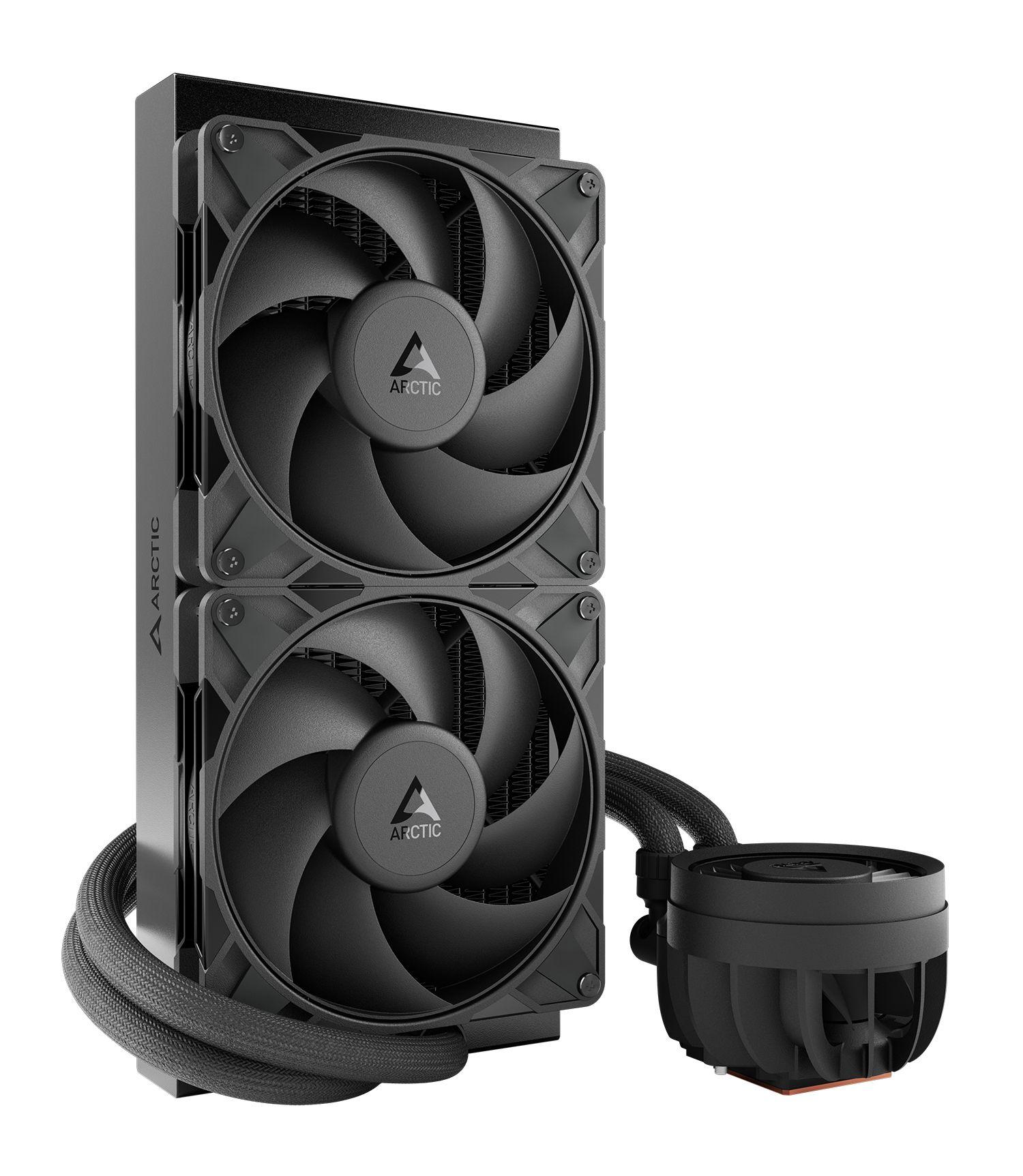 Sistema de Refrigeração Líquida Integrado ARCTIC Liquid Freezer III Pro 280 (140 mm - 2 ventoinhas - 2500 RPM - Preto) — miniatura 2