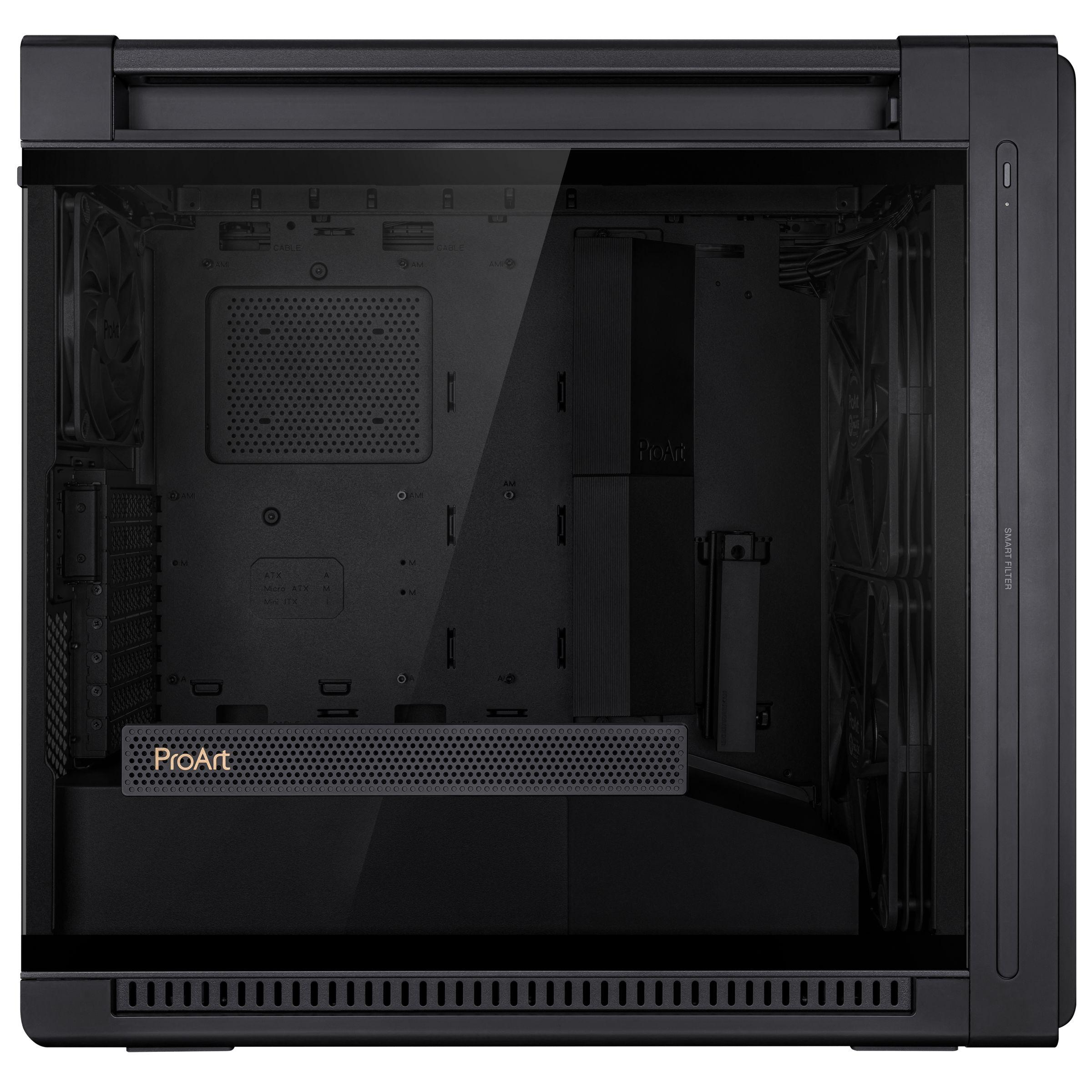 Caixa PC ASUS ProArt PA602 (Midi Tower - 19 cm - 45 cm - Preto), miniatura 6