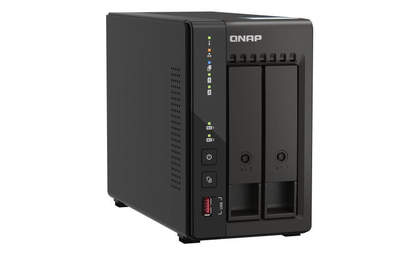 NAS QNAP TS-253E-8G (M.2, Serial ATA III - 8 GB - 2 baias - Preto), miniatura 5
