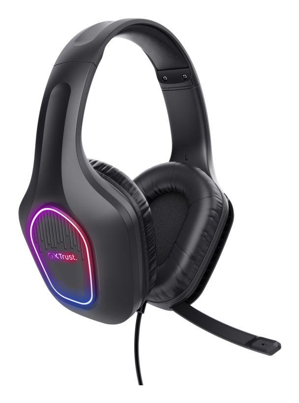 Headset Gaming TRUST GAMING GXT 416 Zirox (Binaural - Com fios - Supra-aural - Preto), miniatura 5