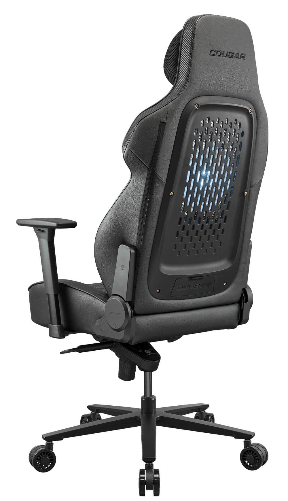 Cadeira Gaming COUGAR NxSys Aero (160 kg - 139 cm - Ajustáveis em 3D - Preto/Laranja), miniatura 5
