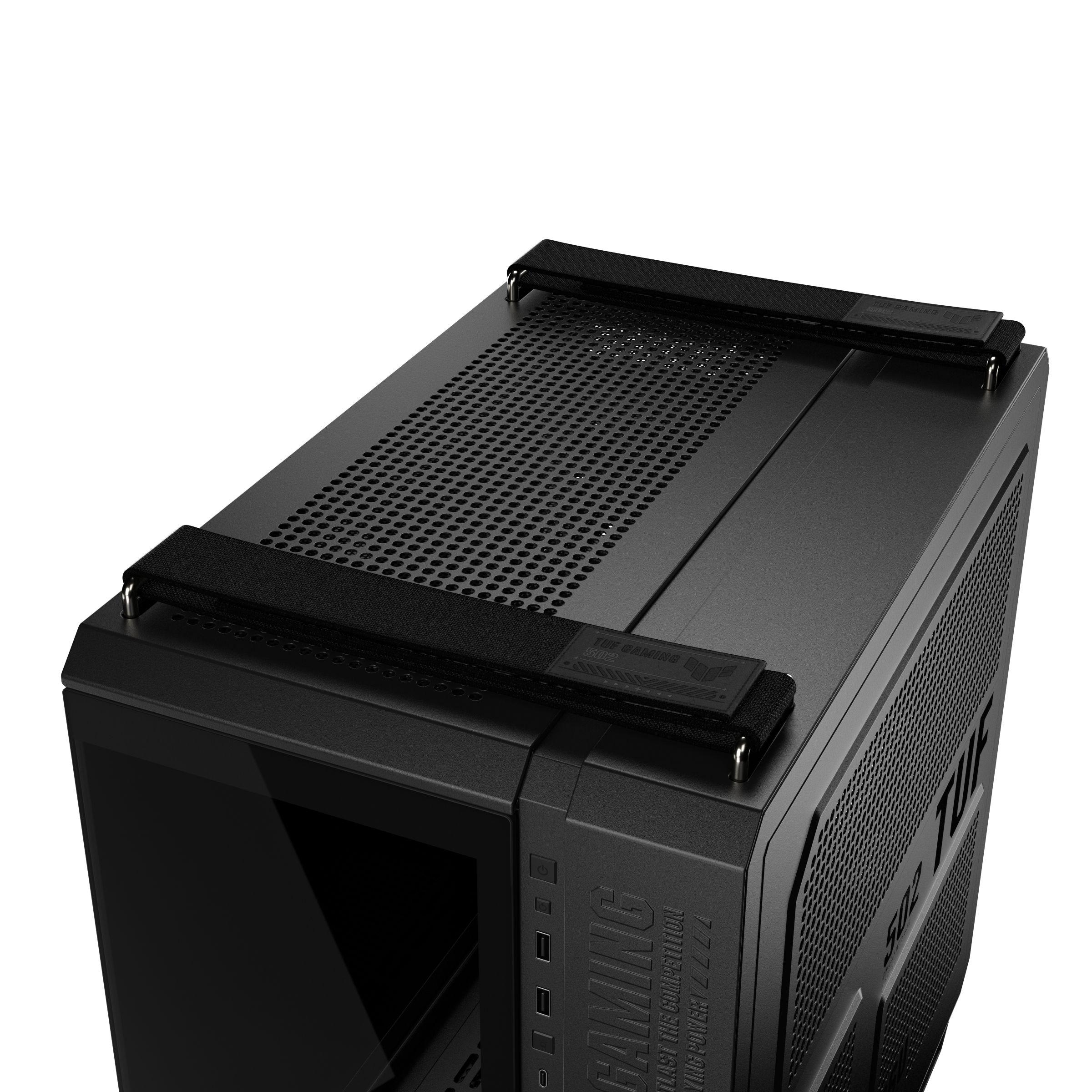 Caixa PC ASUS TUF Gaming GT502 Horizon TG ARGB (ATX, micro ATX, Mini-ITX - Midi Tower - 16,3 cm - Preto) — miniatura 8