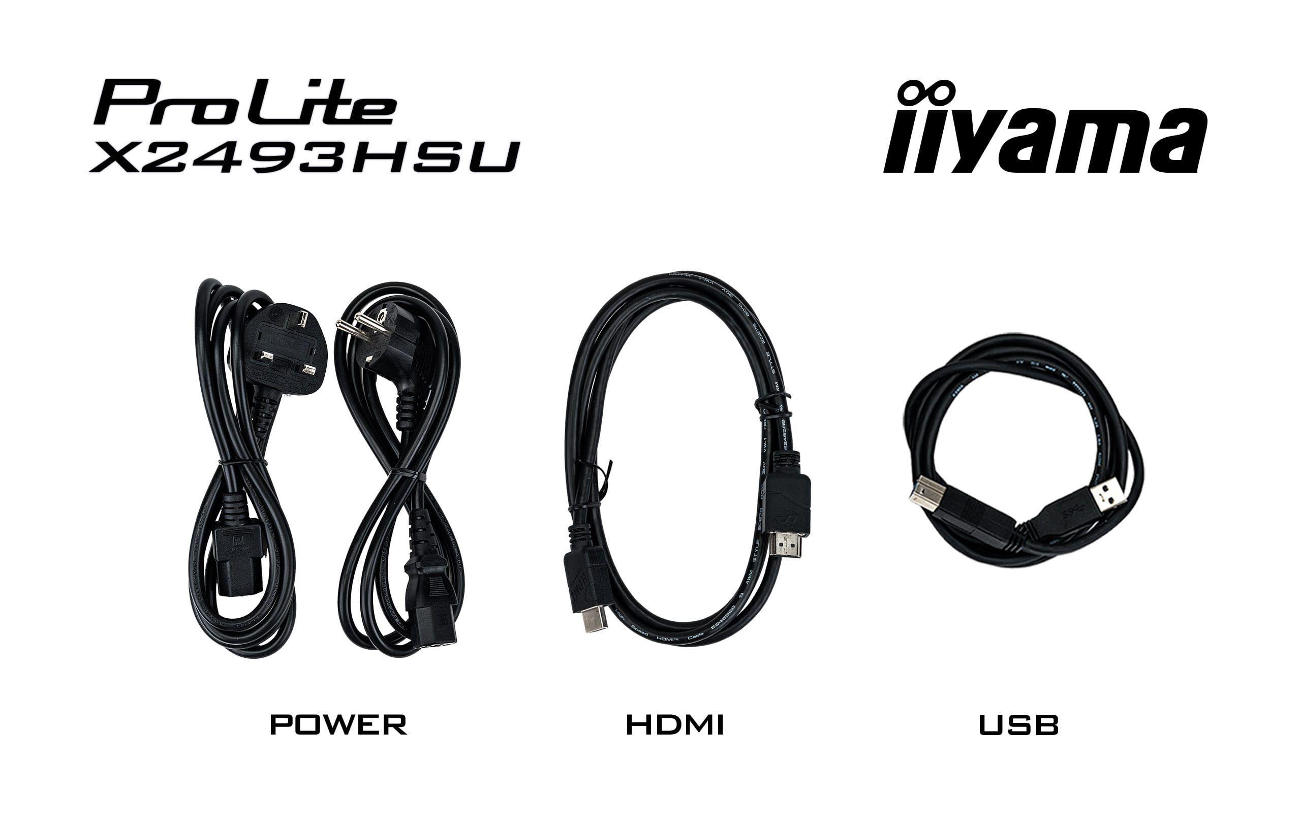 Monitor IIYAMA ProLite X2493HSU-B1 (23,8" - IPS - 120 Hz - Preto) — miniatura 18