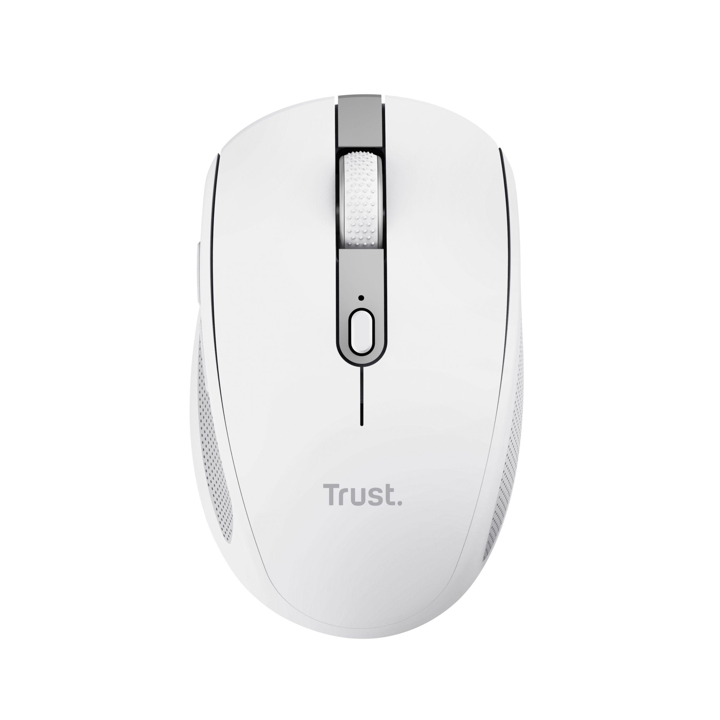 Rato TRUST Ozaa Compact (Mão direita - 3200 DPI - Ótico - Branco) — miniatura 3