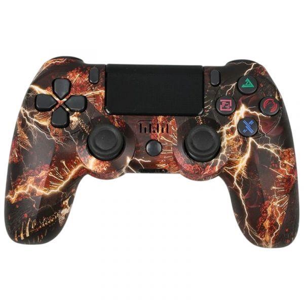 Comando POWERGAMING V2 Fire Ghost (PS4, PC e Android - Bluetooth e USB - Castanho) — miniatura 2
