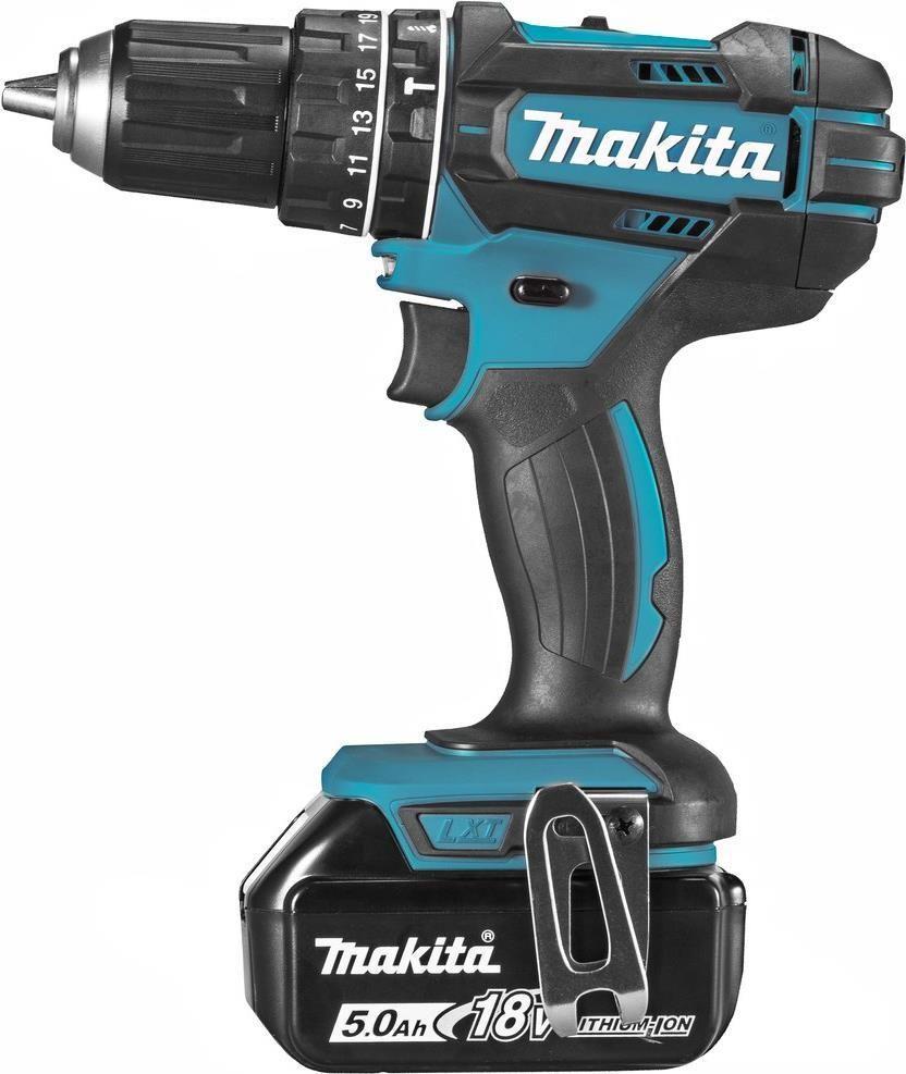 Berbequim Aparafusador com Percussão MAKITA DHP482RTJ (18 V - 2 baterias)