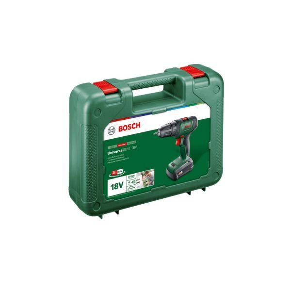 Berbequim Aparafusador BOSCH POWERTOOLS UniversalDrill 18V (18 V - Bateria - Iões de lítio - Verde/Preto) — miniatura 3