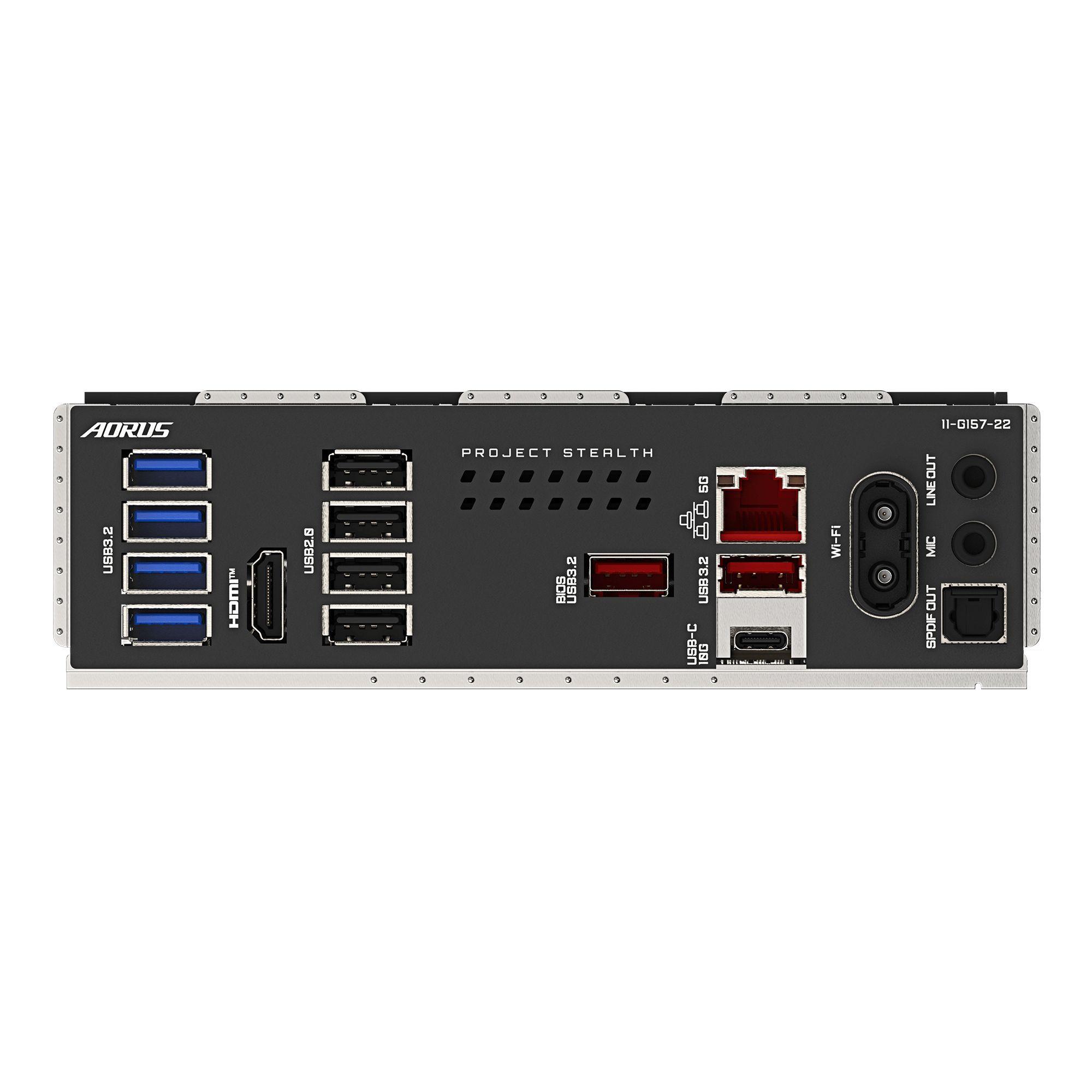 Motherboard GIGABYTE B850 AORUS STEALTH (AM5 - ATX - Duplo canal - Preto), miniatura 6