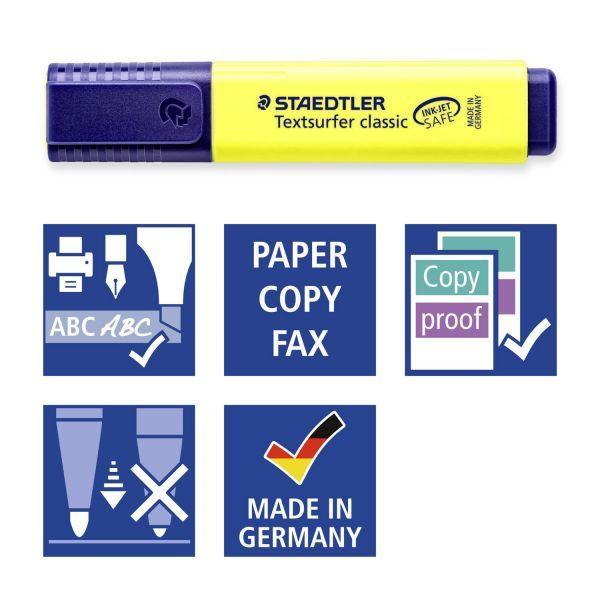 Marcadores Fluorescentes STAEDTLER Textsurfer Classic 364 (Tons pastel) — miniatura 5