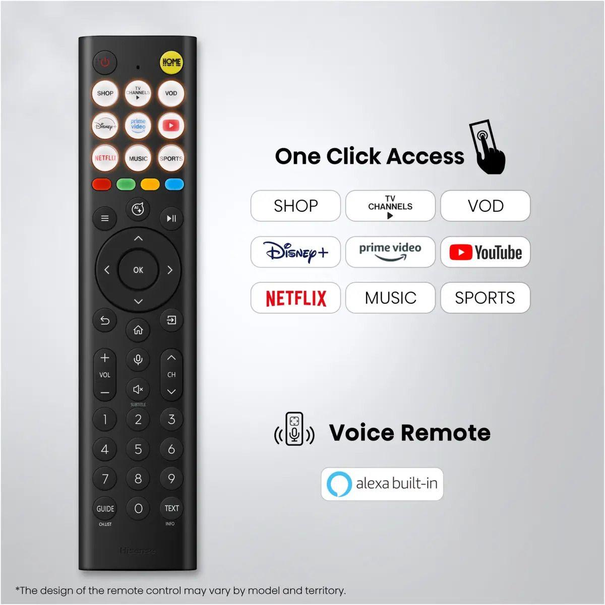 Televisão HISENSE TV 58A6S (58" - DLED - 4K Ultra HD - Preto), miniatura 10