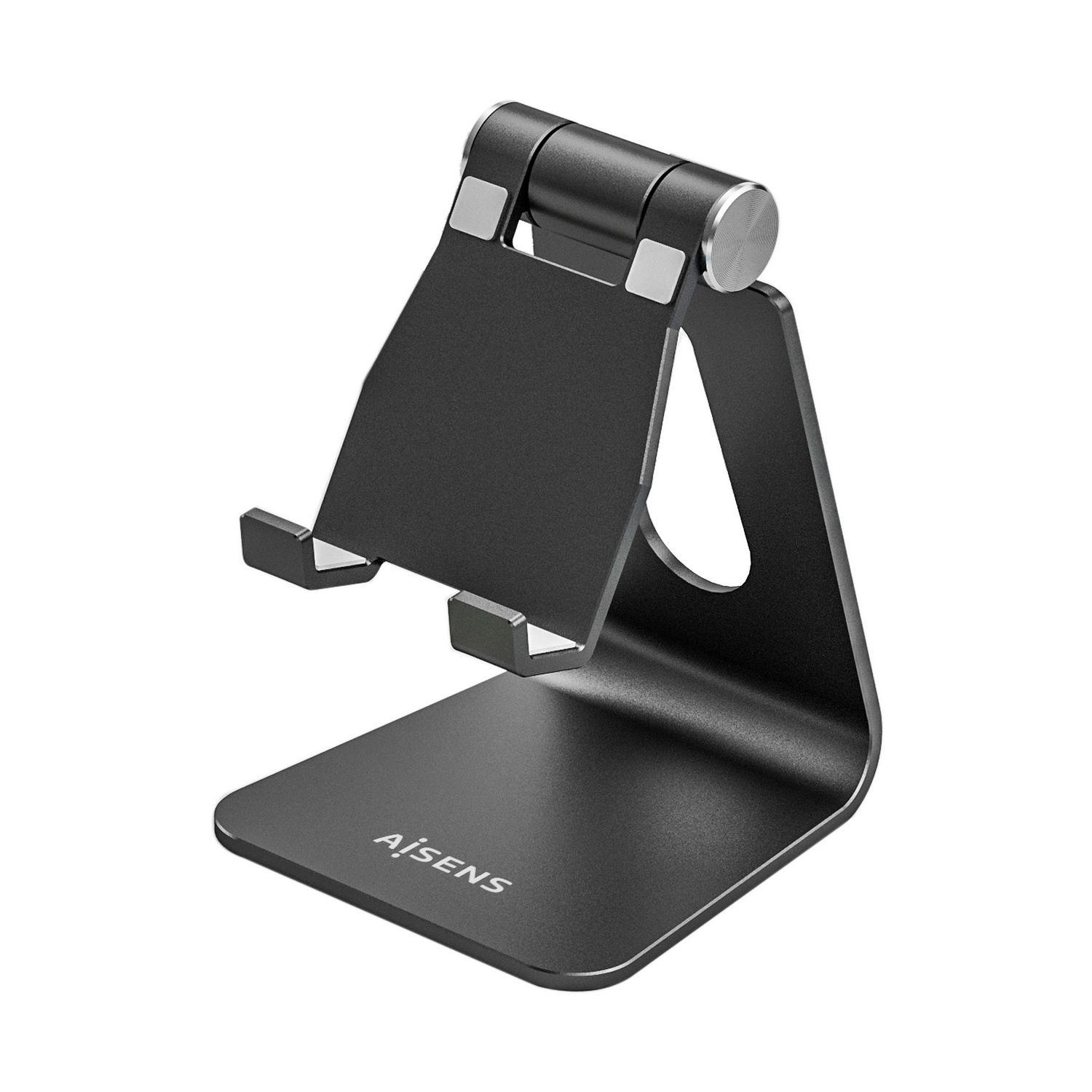 Suporte de Secretária para Telemóvel e Tablet AISENS MS1PM-084 (Preto)