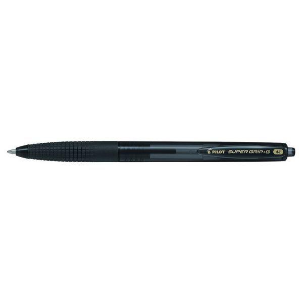 Esferográfica PILOT SuperGrip G M (Borracha - Preto), miniatura 2