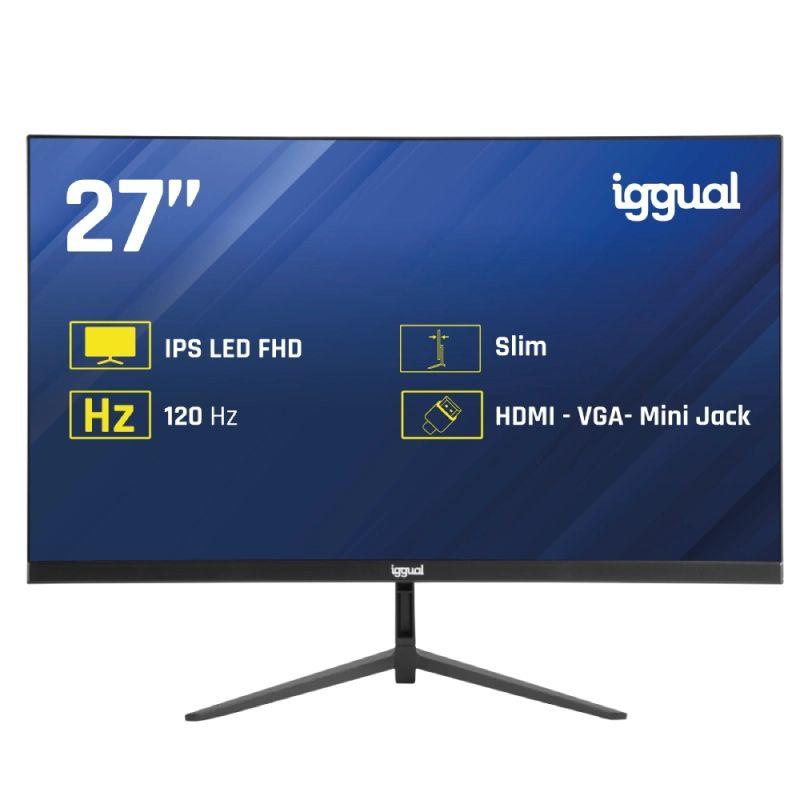 Monitor IGGUAL ML27S (27" - IPS - 120 Hz - Preto)