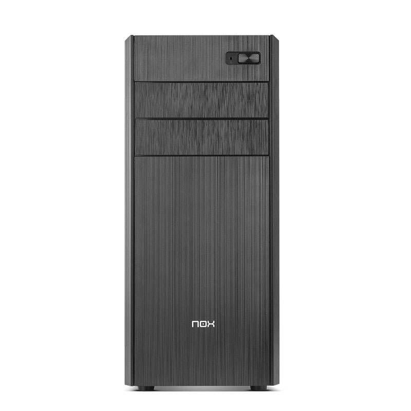 Caixa PC NOX Lite 010 (ATX, ITX, Micro ATX - 500 W - Midi Tower - Preto) — miniatura 2