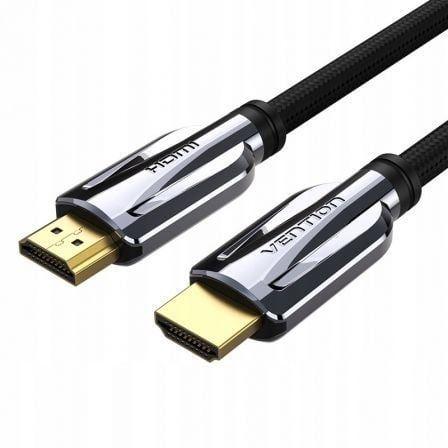 Cabo HDMI VENTION AALBH (2 m - 120 Hz - HDMI Type A - Cinzento e Preto)