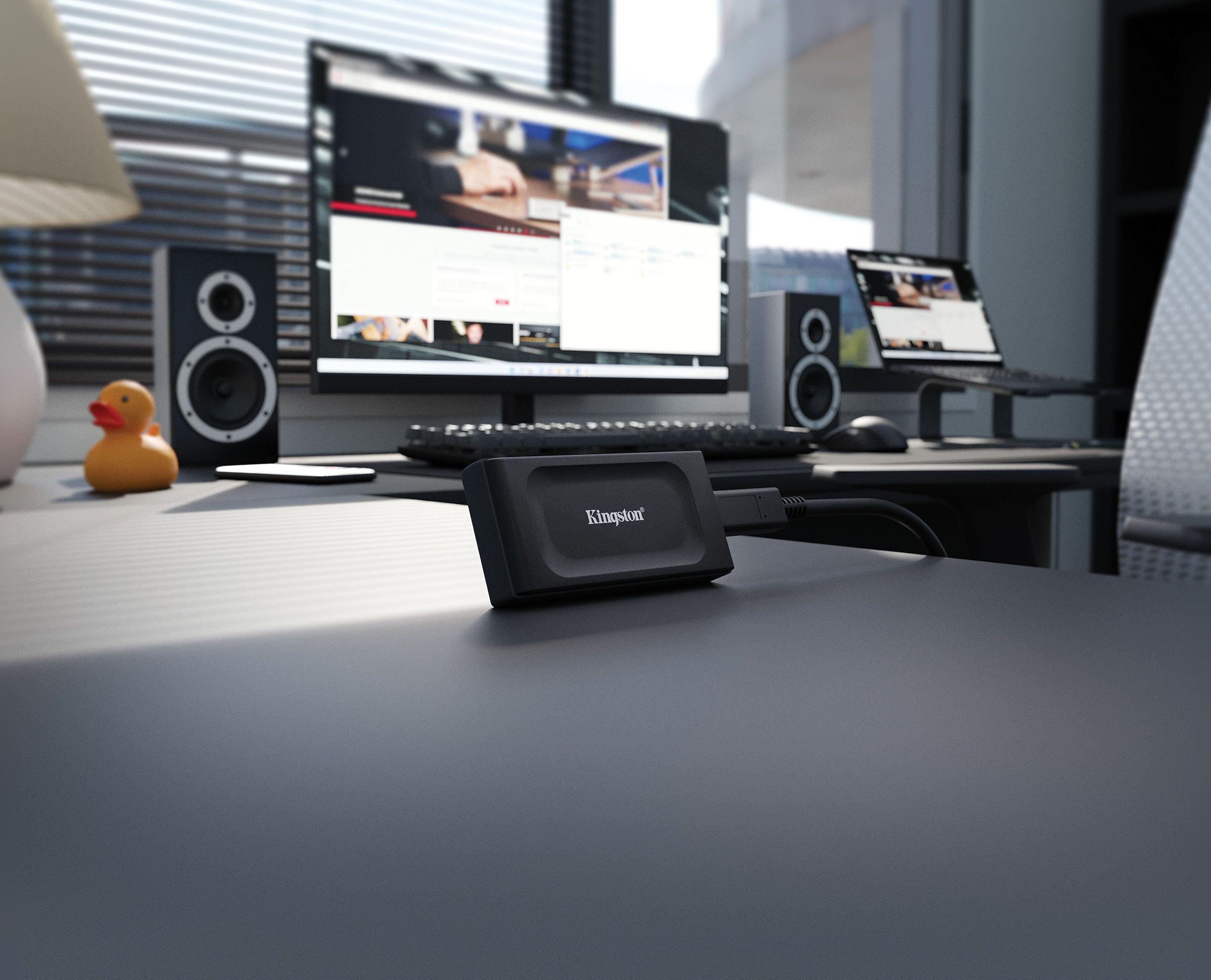 SSD KINGSTON XS1000 (1 TB - USB 3.2 Gen 2 Type-C - Preto) — miniatura 14