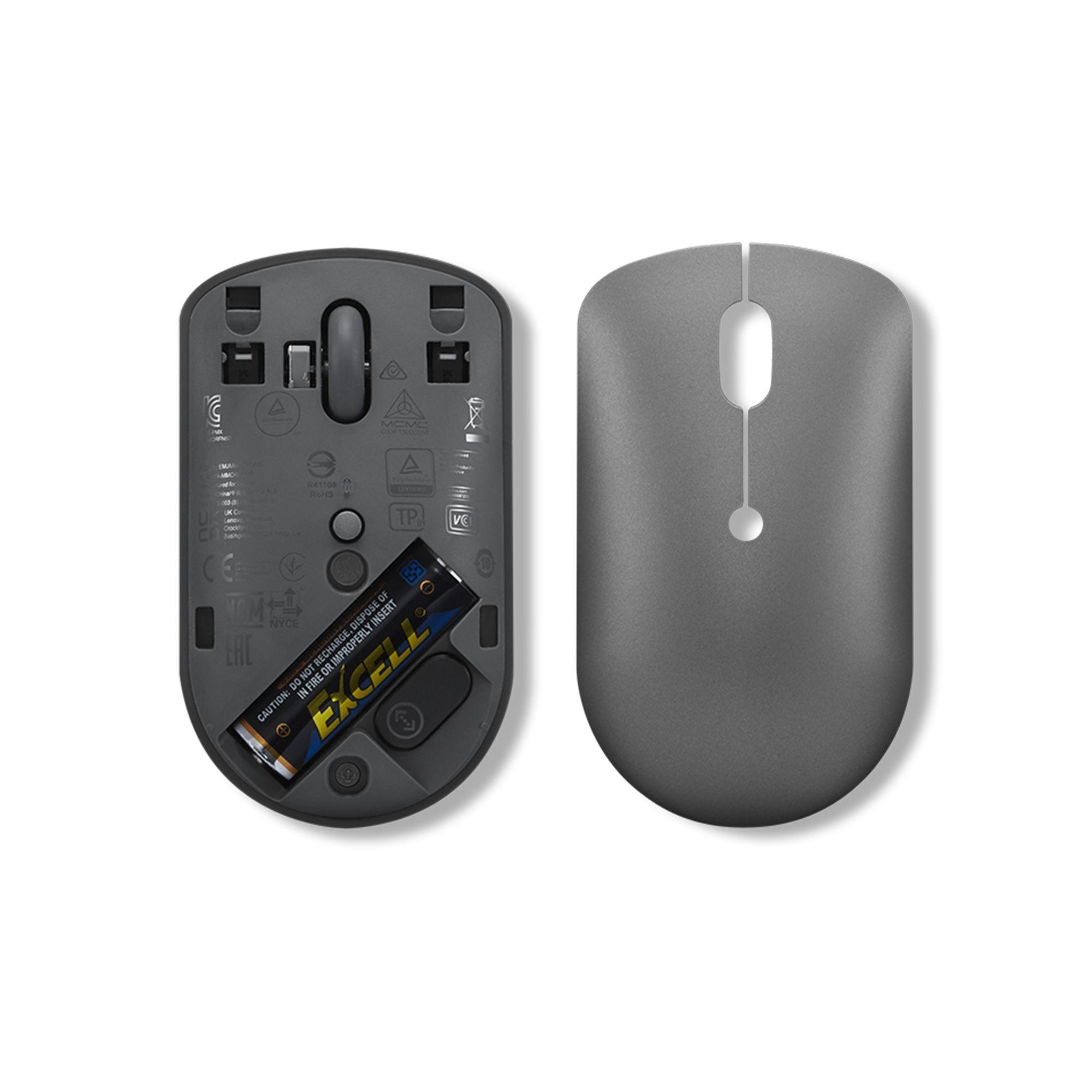 Rato LENOVO 540 Compact Wireless (Ambidestro - 2400 DPI - Ótico - Cinzento) — miniatura 4