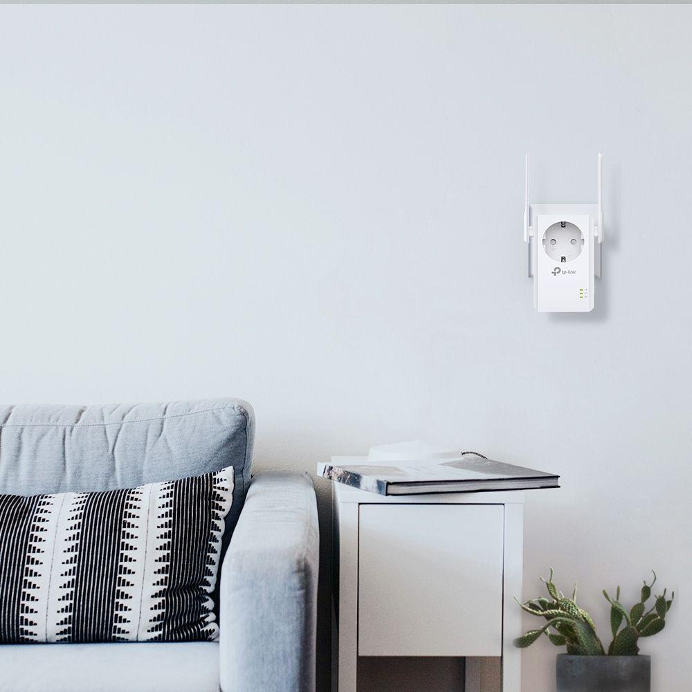 Repetidor Wi-Fi TP-LINK TL-WA860RE (Wi-Fi 4 - 300 Mbit/s - Fast Ethernet - Branco) — miniatura 7