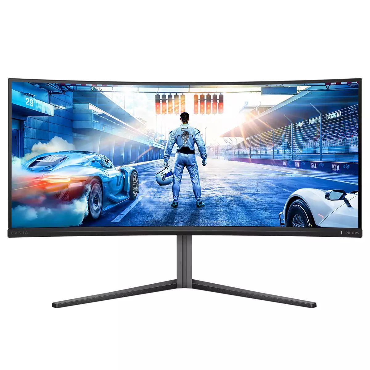 Monitor PHILIPS Evnia 6000 34M2C6500/00 (34" - QD-OLED - 175 Hz - Cinzento) — miniatura 5