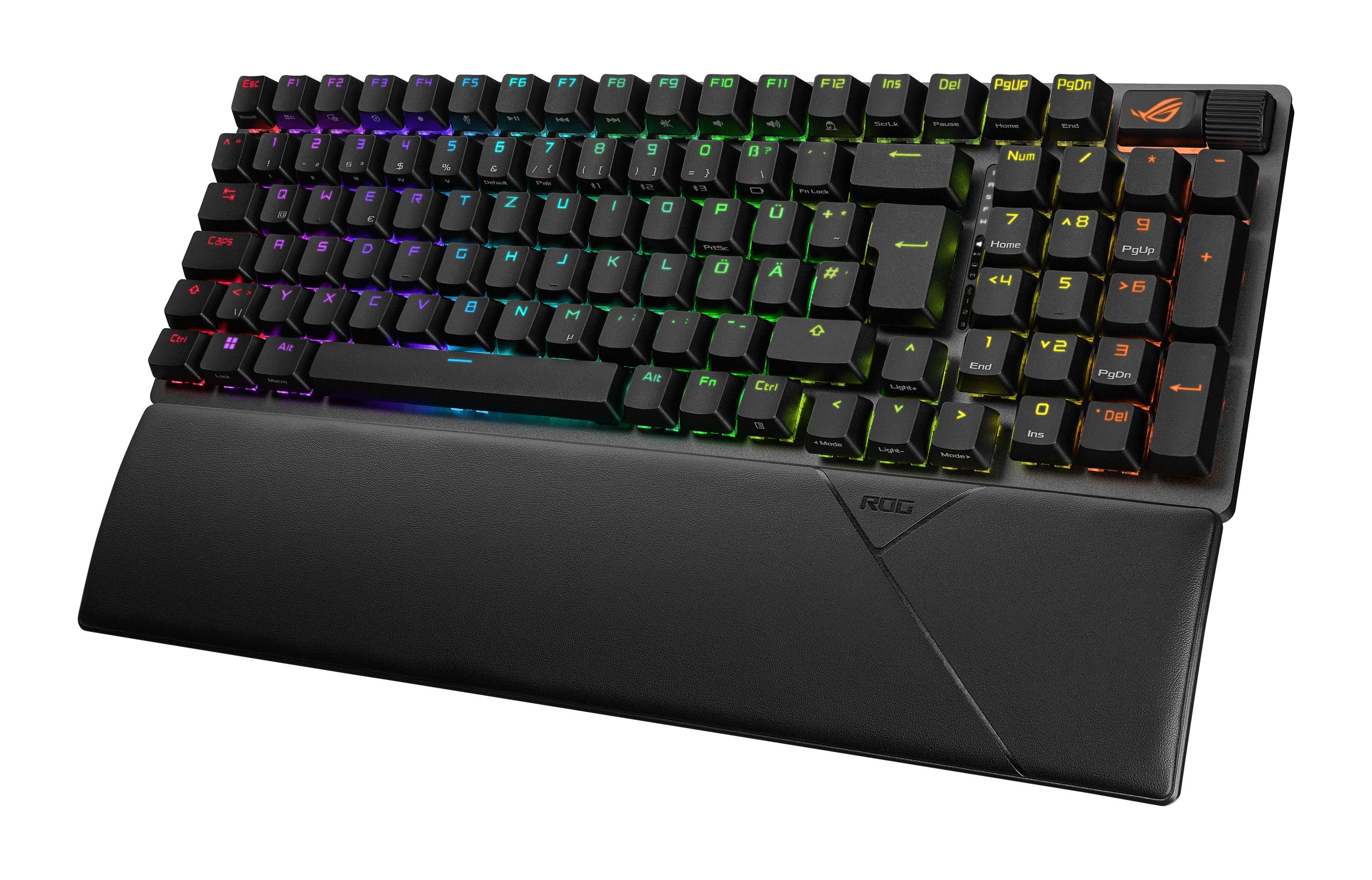 Teclado ASUS ROG Strix Scope II 96 Wireless (Alemão - Interruptor de chave mecânico - 96% - Preto), miniatura 2