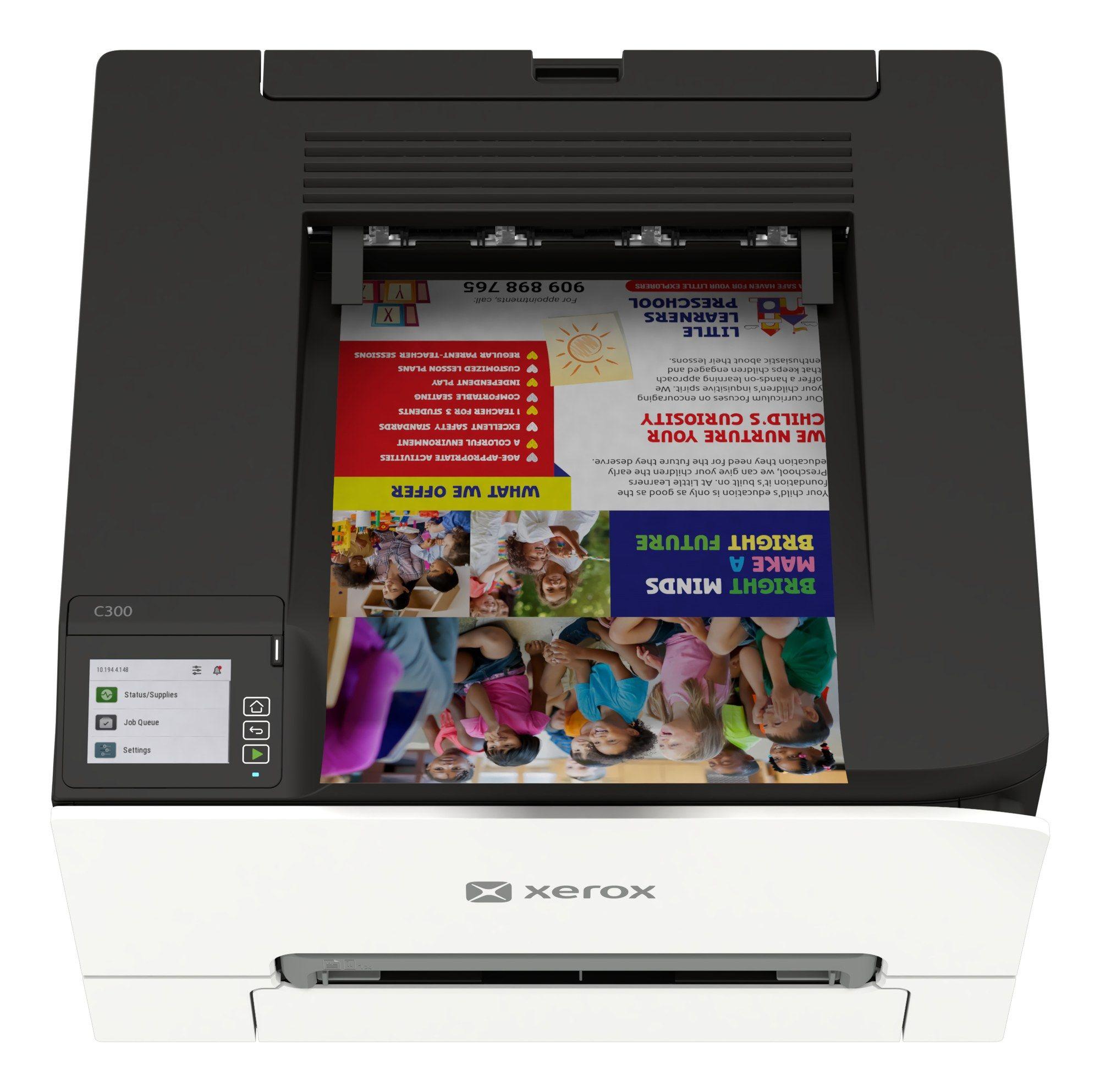 Impressora Laser a Cores XEROX C300 (A4 - 251 folhas - Wi-Fi, Ethernet - Branco/Preto), miniatura 11