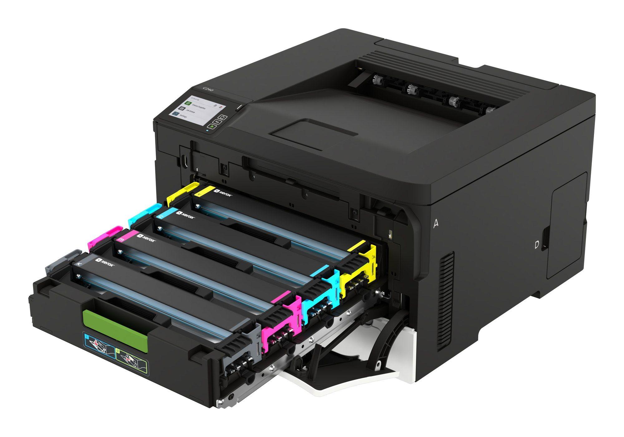 Impressora Laser a Cores XEROX C240V/EU (A4 - 250 folhas - AC - Branco e Preto) — miniatura 10