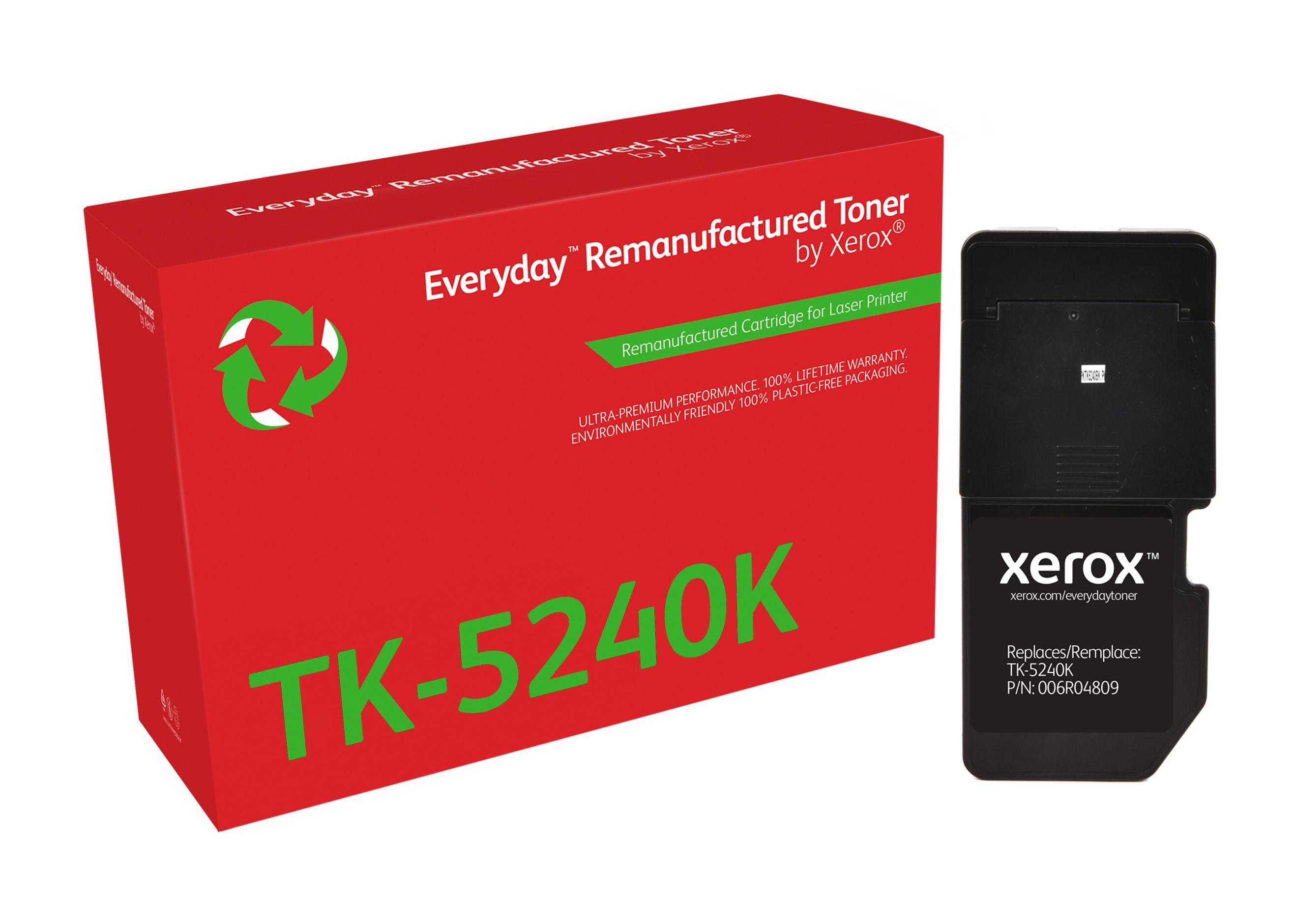 Toner Remanufaturado XEROX Everyday TK-5240K (4000 páginas - Kyocera - Preto)