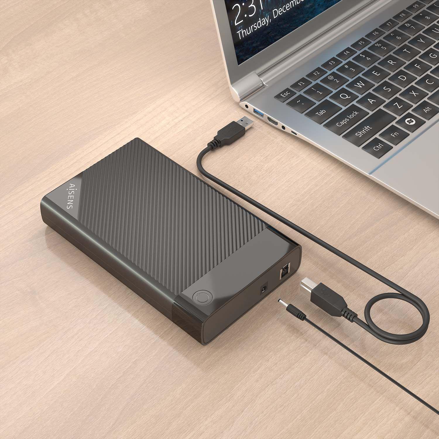 Caixa Externa 3,5" AISENS ASE-3529B (3.5" - Preto), miniatura 7