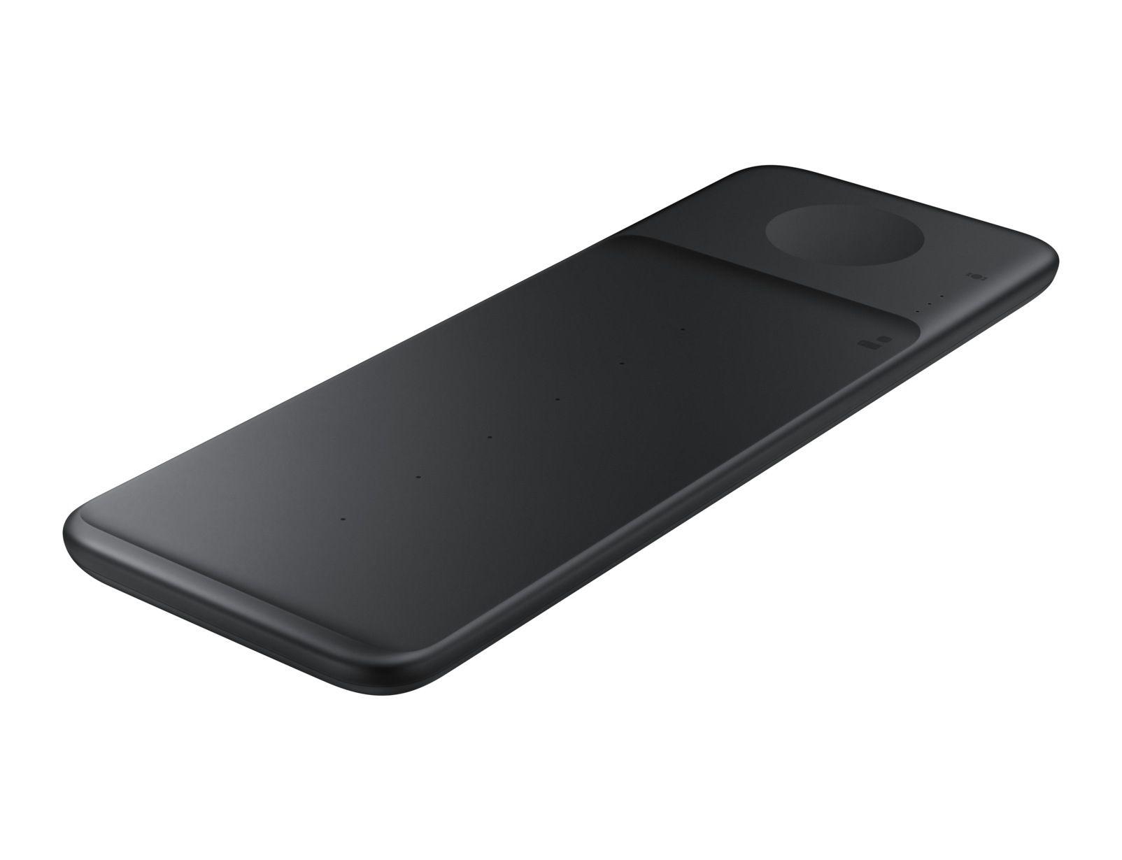 Carregador Sem Fios SAMSUNG Wireless Charger Trio EP-P6300 (Wireless - USB Tipo-C - Preto), miniatura 3