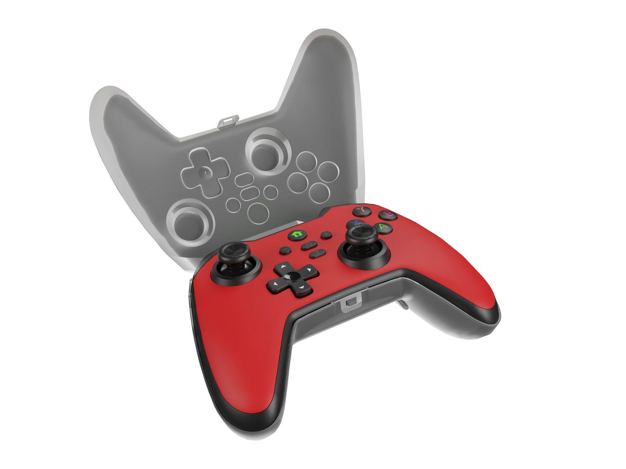 Comando Gaming GENESIS Mangan 400 (Nintendo Switch - Sem fios - Vermelho) — miniatura 9