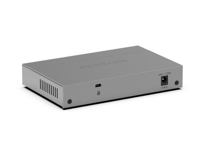 Switch Gerido NETGEAR GS108EP (Gigabit Ethernet - 1,5 MB - 16 Gbit/s - Cinzento) — miniatura 4