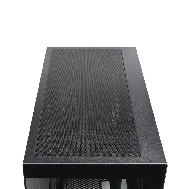 Caixa de Computador CHIEFTEC VISTA GT-01B-OP (ATX, Micro ATX, Mini-ITX - Midi Tower - Aço SPCC, 0,5 a 0,8 mm - Preto), miniatura 8
