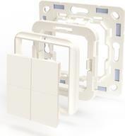 Adaptador de Moldura SHELLY Shelly_B_A_WS_4_B (Plástico - Marfim)
