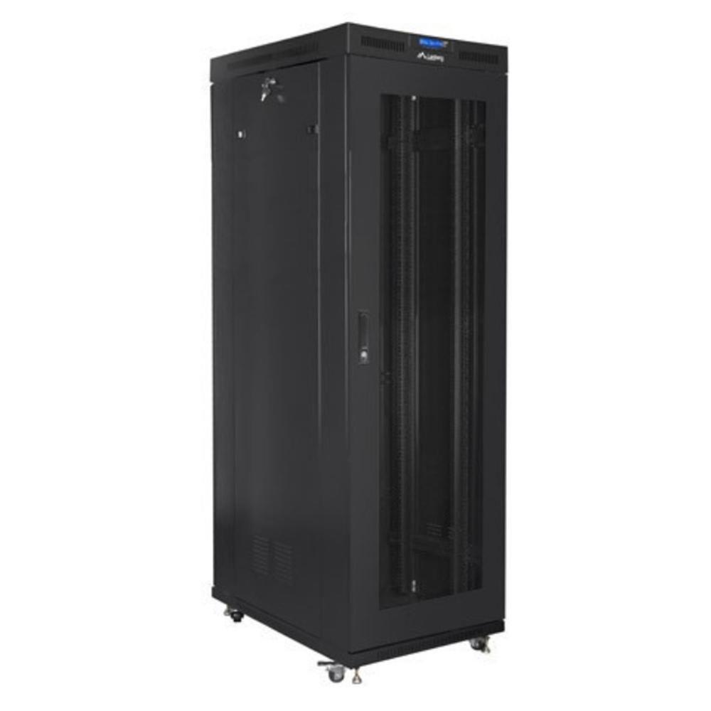 Armário Rack LANBERG FF01-8027-23BL (19" - 27U - 800 x 1000 mm - Preto)