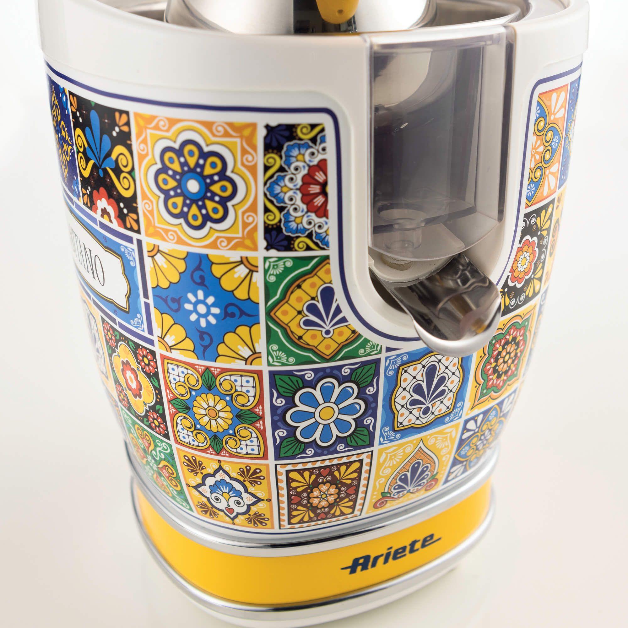 Espremedor de Citrinos Elétrico ARIETE Positano 0413/0P (Altura 29 cm - Azul e Amarelo), miniatura 4