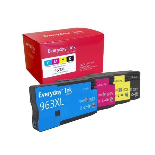 Pack de Cartuchos de Tinta Remanufacturados XEROX Everyday HP 963XL (1600 páginas - Preto, Ciano, Magenta e Amarelo), miniatura 2