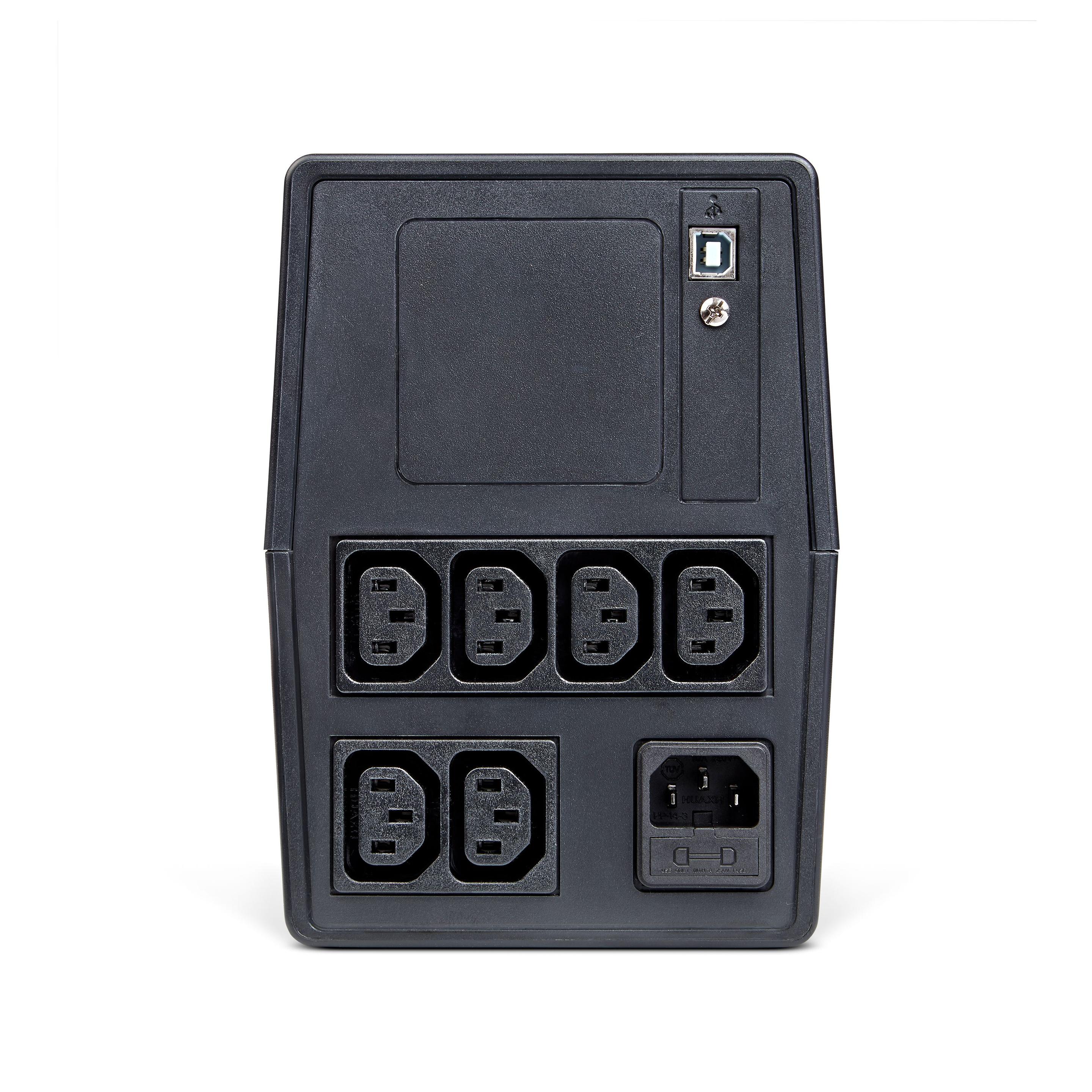 UPS SALICRU SPS 1100 ONE BL IEC (Acoplador C13 - Preto), miniatura 3