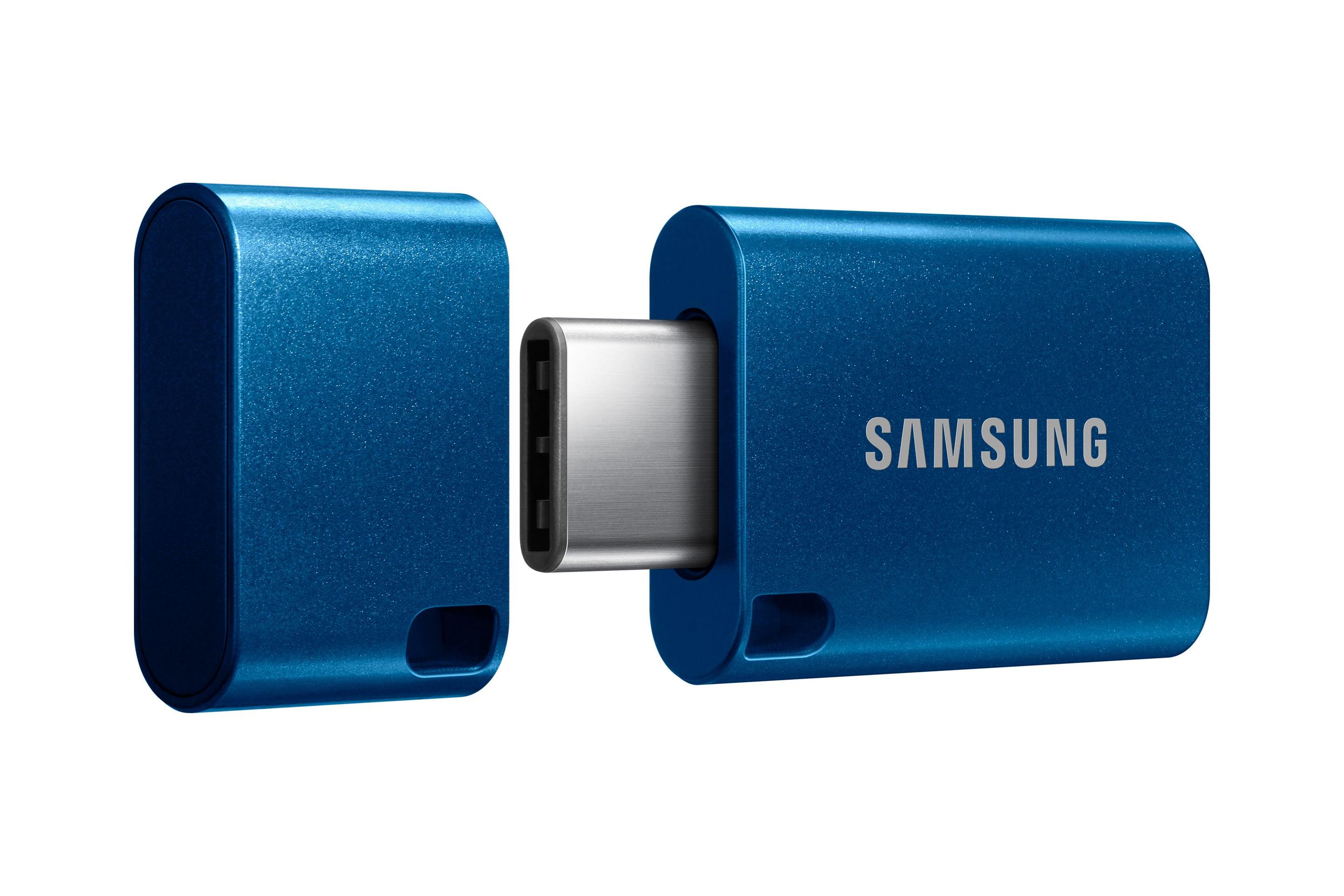 Pen USB SAMSUNG MUF-256DA/APC (256 GB - Com tampa - USB Type-C - Azul) — miniatura 5