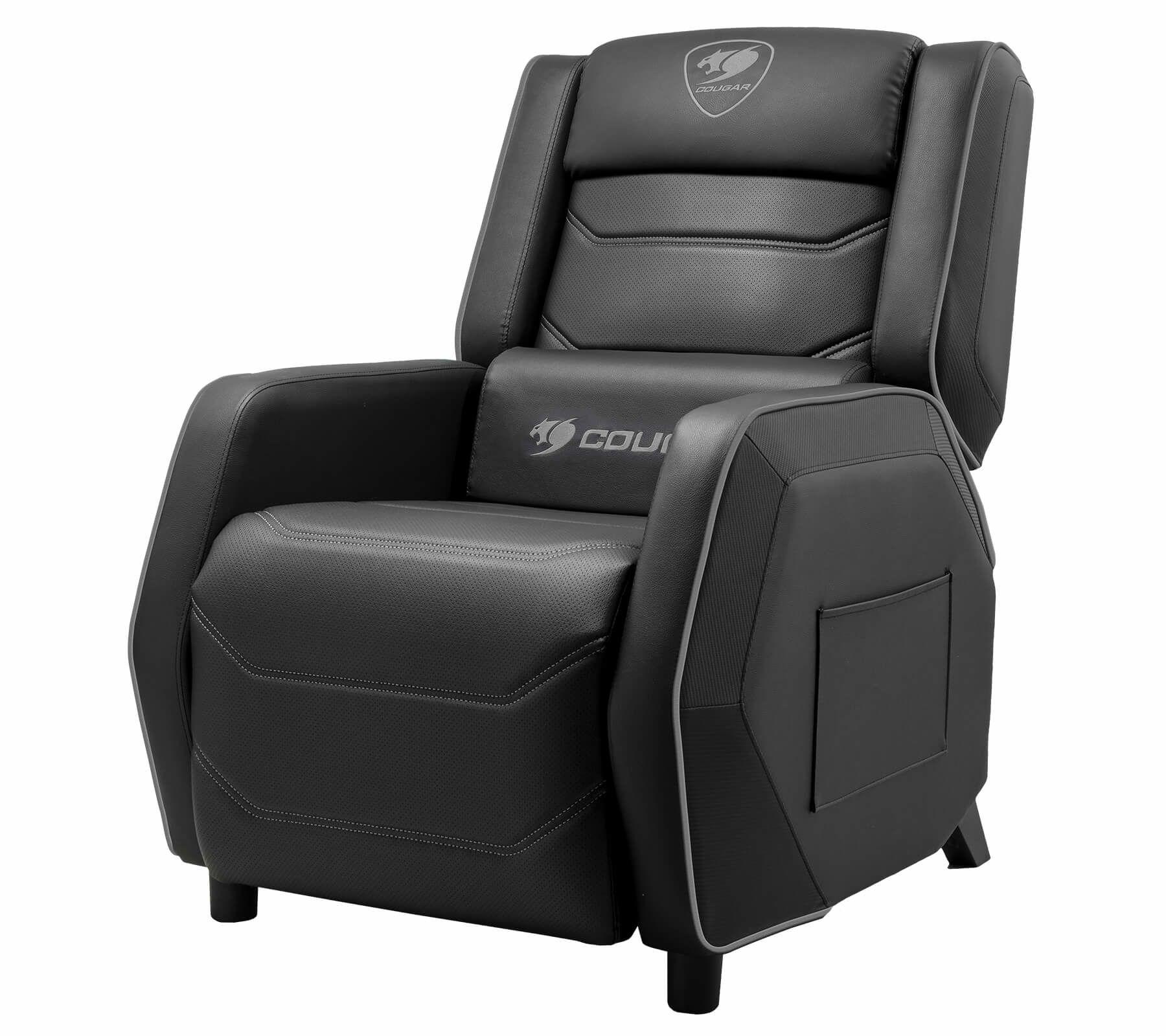 Poltrona Gaming COUGAR Ranger S (160 kg - 103 cm - Policloreto de vinil - Preto), miniatura 6