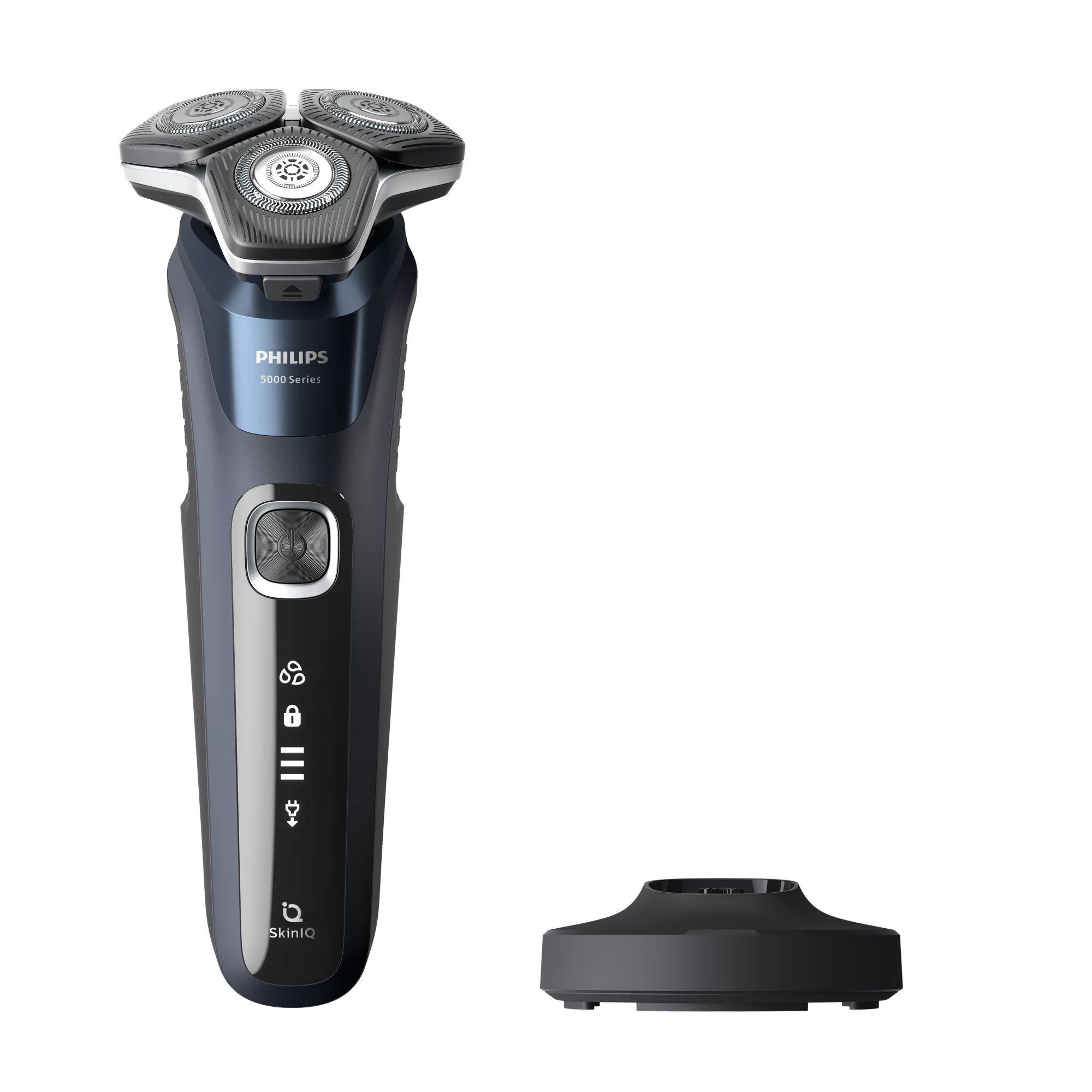 Máquina de Barbear PHILIPS Series 5000 S5885/25 (Azul)