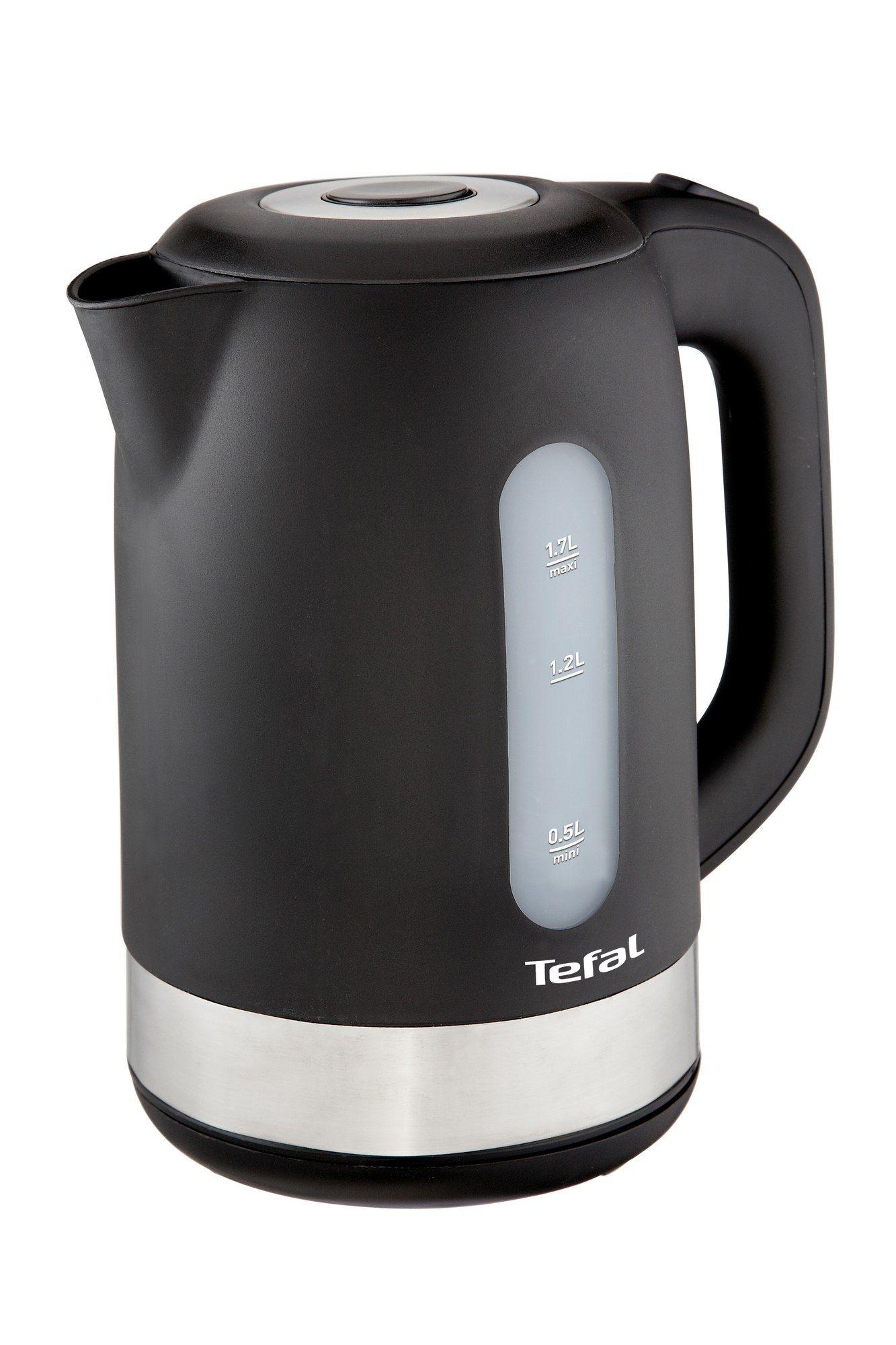 Jarro Elétrico TEFAL Snow KO 3308 (2400 W - 1,7 l - Preto)