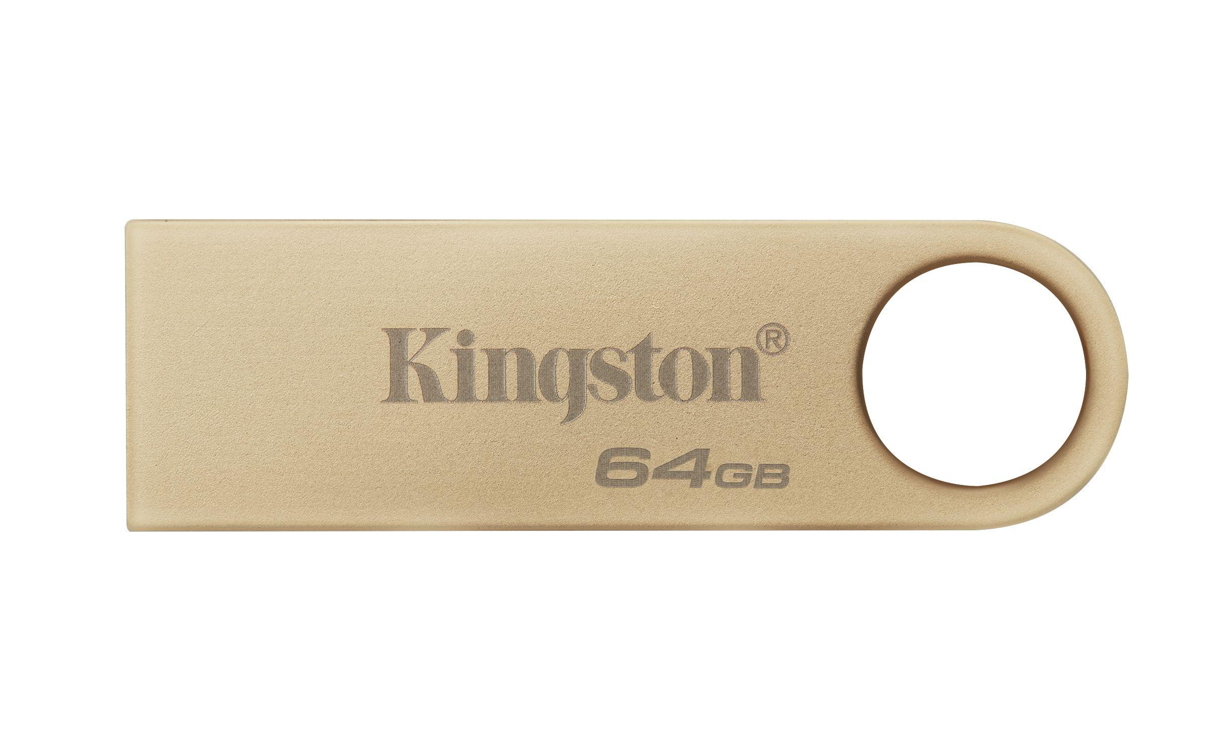 Pen USB KINGSTON DataTraveler SE9 G3 (64 GB - USB Type-A - 3.2 Gen 1 - Dourado)