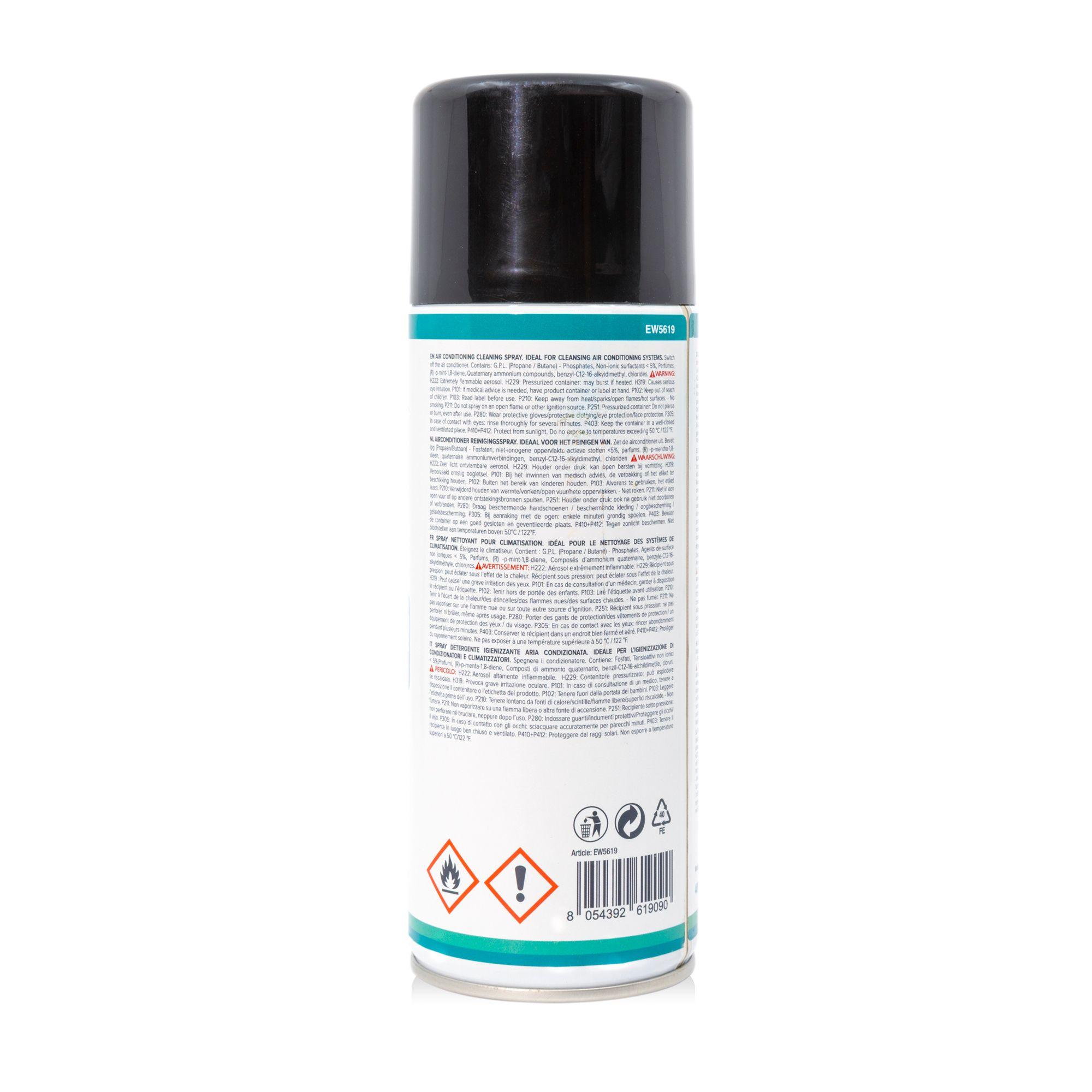 Spray de Limpeza para Ar Condicionado EWENT EW5619 (Universal - Branco) — miniatura 3