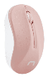 Rato NATEC Toucan (Ambidestro - 1600 DPI - Ótico - Rosa e Branco)