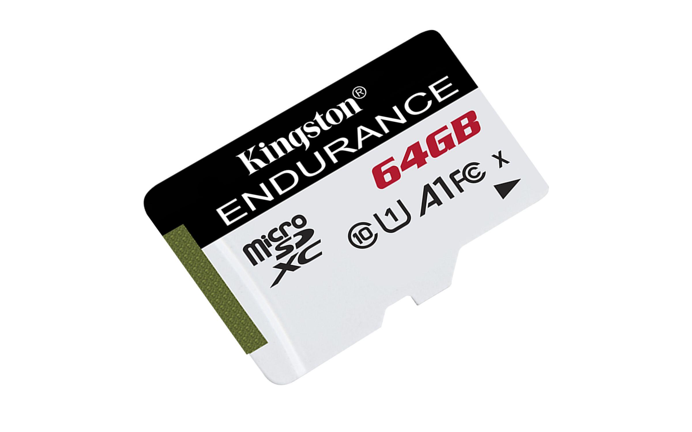 Cartão de Memória KINGSTON High Endurance SDCE/64GB (64GB - Classe 10 - Até 95 MB/s - Preto e Branco), miniatura 2