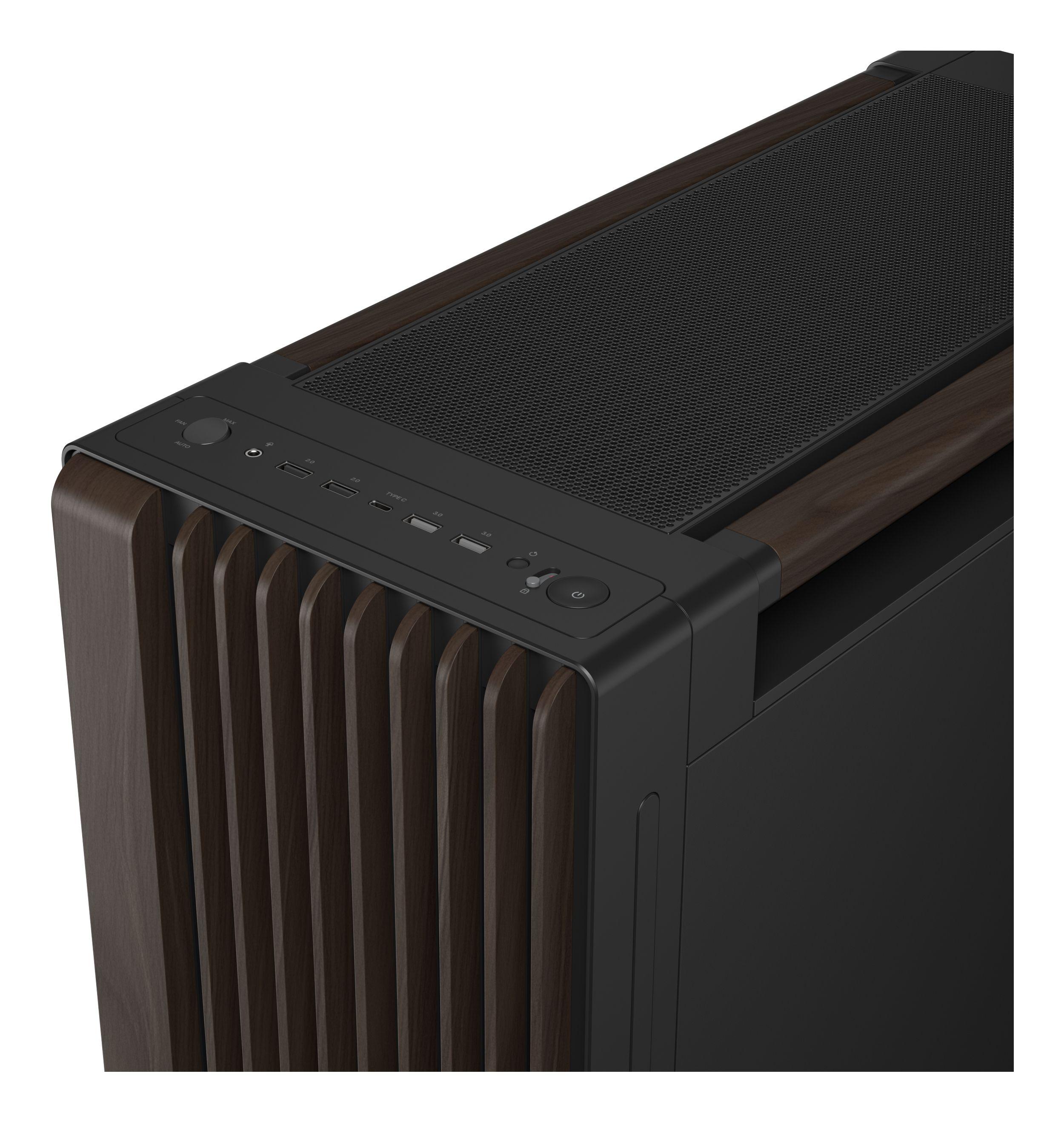 Caixa PC ASUS ProArt PA602 Wood Edition Modern Black (Midi Tower - Metal, Madeira - 18,5 cm - Preto/Madeira) — miniatura 8